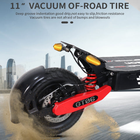 1200W 48V Electric Scooter – 11 Inch 13Ah Dual Disc Brake Suspension 1200W 48V Electric Scooter – 11 Inch 13Ah Dual Disc Brake Suspension