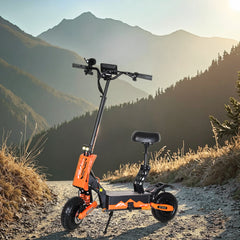 Dual Motor 11-Inch Off-Road Electric Scooter – 70KM/H Top Speed, 65KM Range, Foldable Design
