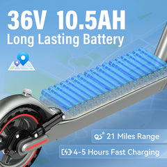 350W 105Ah Foldable Electric Scooter – Popular Commuting Model