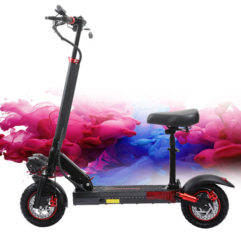 11 Inch Off-Road Electric Scooter – IPX5 Foldable E-Scooter with Seat and Headlamp 11 Inch Off-Road Electric Scooter – IPX5 Foldable E-Scooter with Seat and Headlamp