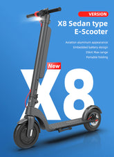 X8 350W Foldable Electric Scooter – 25KM/H Max Speed, 100KG Load Capacity