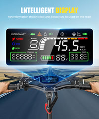 48V 1600W Off-Road Electric Scooter – 18Ah High Power E-Scooter