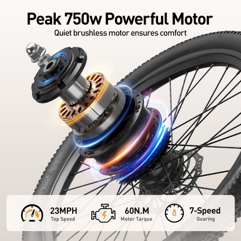 400W 36V Step-Through Electric Bike – 13Ah City Mountain Ebike for Women 400W 36V Step-Through Electric Bike – 13Ah City Mountain Ebike for Women