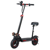 11 Inch Off-Road Electric Scooter for Adults – Foldable IPX5 E-Scooter with Seat