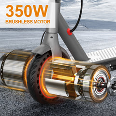 LP60 Electric Scooter High Speed Foldable E-Scooter 350W Motor With VICONT App