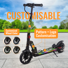 200W 36V Foldable Electric Scooter for Kids – Lightweight Youth E-Scooter