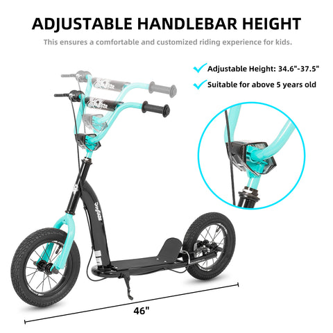 Lightweight Kids Kick Scooter – Adjustable Handlebar for Ages 5+ Lightweight Kids Kick Scooter – Adjustable Handlebar for Ages 5+