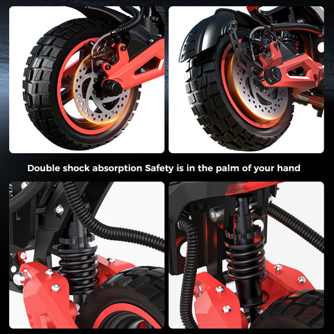 1600W 48V Electric Scooter – 10 Inch Waterproof Street Legal Adult E-Scooter 1600W 48V Electric Scooter – 10 Inch Waterproof Street Legal Adult E-Scooter