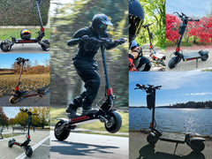 Raptor Dual 250W Motor Electric Scooter – 60V, 11" Foldable Design Raptor Dual 250W Motor Electric Scooter – 60V, 11" Foldable Design