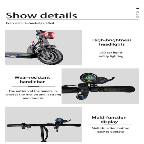 2400W Dual Motor Electric Scooter High Speed Long Range for Adults 2400W Dual Motor Electric Scooter High Speed Long Range for Adults