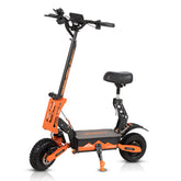 Dual Motor 11-Inch Off-Road Electric Scooter – 70KM/H Top Speed, 65KM Range, Foldable Design