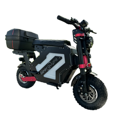 10000W Off-Road Electric Scooter – Dual 5000W Motors, 72V 50Ah, 14" Tires