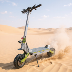 60V 6000W Dual Motor Electric Scooter – 11-Inch Off-Road 30Ah Battery