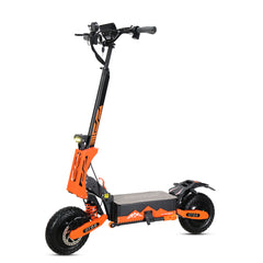 Dual Motor 11-Inch Off-Road Electric Scooter – 70KM/H Top Speed, 65KM Range, Foldable Design
