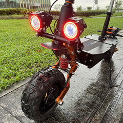 60V 6000W Dual Motor Electric Scooter for Adults – 11-Inch Off-Road Foldable E-Scooter, 30Ah Battery
