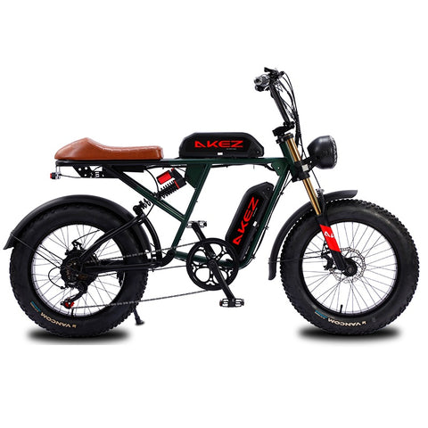 750W Fat Tire Electric Bike – 20 Inch Off-Road Mountain Ebike for Adults 750W Fat Tire Electric Bike – 20 Inch Off-Road Mountain Ebike for Adults