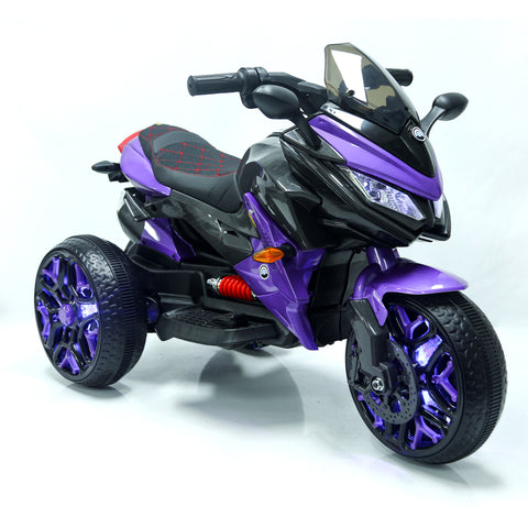 12V 3-Wheel Kids Ride-On Electric Scooter – Battery Powered with LED Wheels 12V 3-Wheel Kids Ride-On Electric Scooter – Battery Powered with LED Wheels