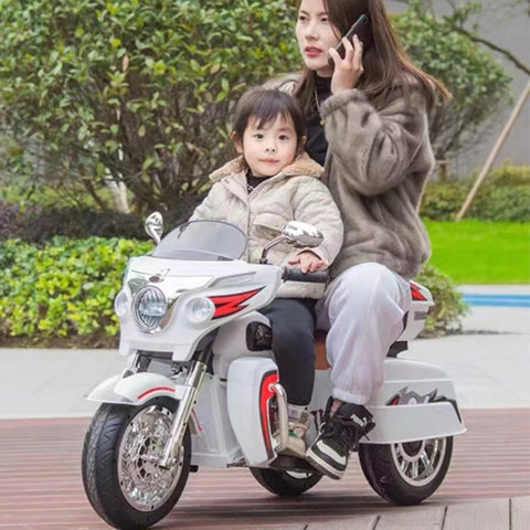 12V Kids Ride-On Electric Motorcycle – Two Seat Battery Powered Toy 12V Kids Ride-On Electric Motorcycle – Two Seat Battery Powered Toy