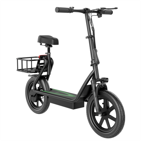 ESBS 500W 14 inch Commuter Electric Scooter 10.4Ah with Seat &Carry Basket With App ESBS 500W 14 inch Commuter Electric Scooter 10.4Ah with Seat &Carry Basket With App