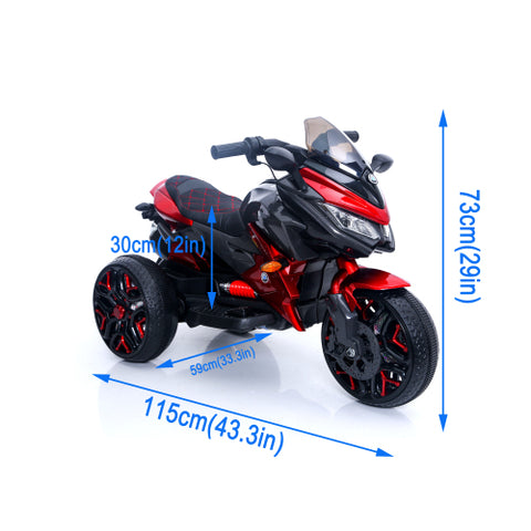 12V 3-Wheel Kids Ride-On Electric Scooter – Battery Powered with LED Wheels 12V 3-Wheel Kids Ride-On Electric Scooter – Battery Powered with LED Wheels