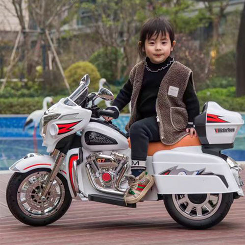12V Kids Ride-On Electric Motorcycle – Two Seat Battery Powered Toy 12V Kids Ride-On Electric Motorcycle – Two Seat Battery Powered Toy