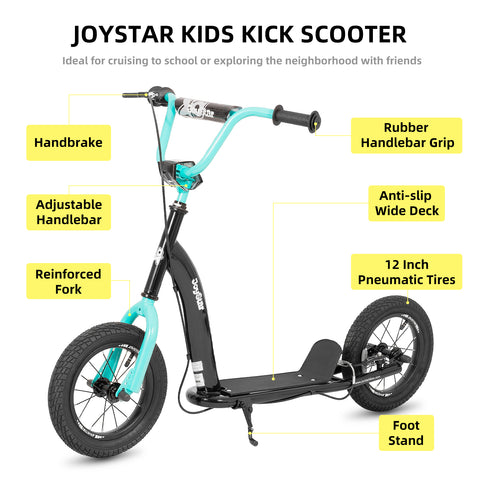 Lightweight Kids Kick Scooter – Adjustable Handlebar for Ages 5+ Lightweight Kids Kick Scooter – Adjustable Handlebar for Ages 5+