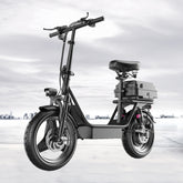 Foldable E Bike 48V 15AH Tubeless Tire Mini City Bicycle