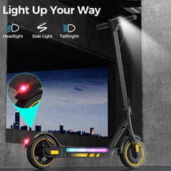 E Scooter 36V-15Ah Long Range Unisex Electric Scooter for Adult Foldable