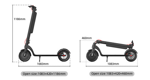 X8 350W Foldable Electric Scooter – 25KM/H Max Speed, 100KG Load Capacity X8 350W Foldable Electric Scooter – 25KM/H Max Speed, 100KG Load Capacity