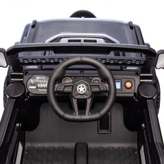 12V Kids Ride On 6-Wheel electric Scooter W/Parents Control