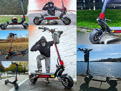 60V Dual Motor Electric Scooter for Adults – 11-Inch Foldable Brushless E-Scooter, 150KG Load
