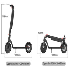 350W Foldable Electric Kick Scooter – 36V Adult Pro E-Scooter Long Range