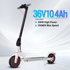 36V Folding E-Scooter 350W Portable Design with 8.5 Inch Wheels