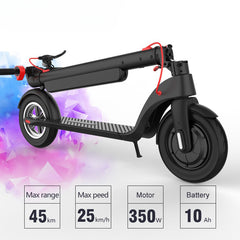 350W Foldable Electric Kick Scooter – 36V Adult Pro E-Scooter Long Range