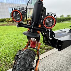 6000W Off-Road Foldable E-Scooter with Dual Motors & 30Ah Battery