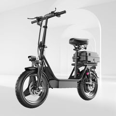 48V Foldable Electric Bike for Adults – 15Ah Battery, City E-Bike