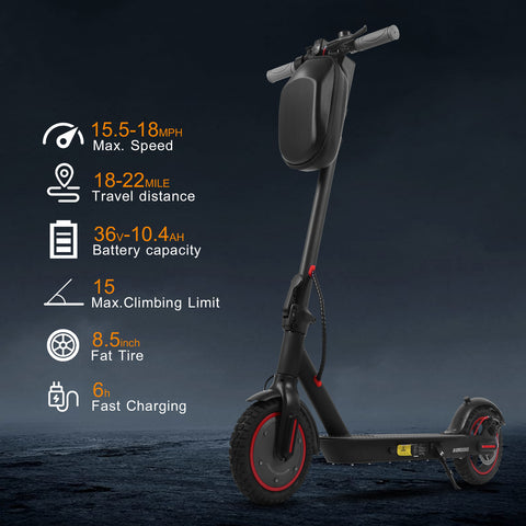 350W Foldable E Scooter M365 Max Load 150kg Speed 50kmh