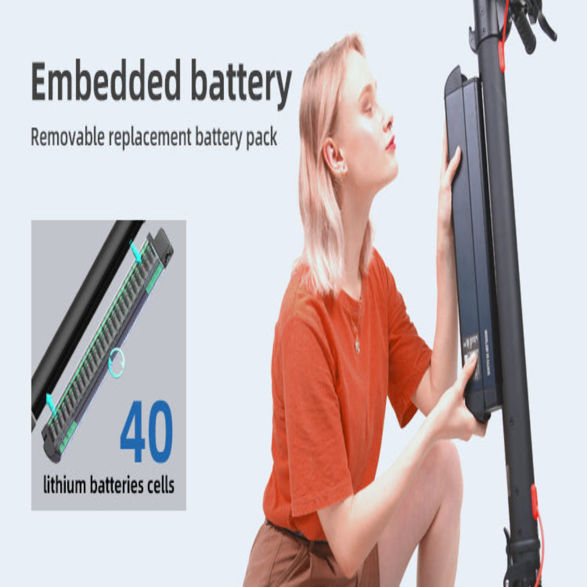 350W Foldable Electric Kick Scooter – 36V Adult Pro E-Scooter Long Range