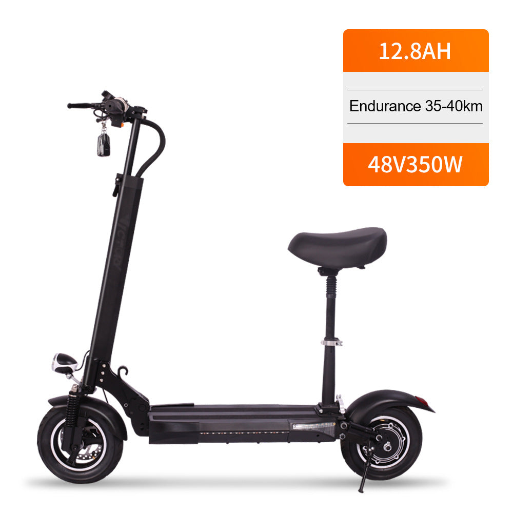 48V 750W Foldable Electric Scooter – 10 Inch Long Range E-Scooter