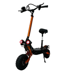 6000W Off-Road Foldable E-Scooter with Dual Motors & 30Ah Battery
