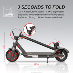 Foldable Long Range Electric Scooter – High Speed Smart E-Scooter with App