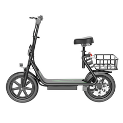 ESBS 500W 14 inch Commuter Electric Scooter 10.4Ah with Seat &Carry Basket With App
