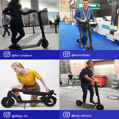 X8 350W Foldable Electric Scooter – 25KM/H Max Speed, 100KG Load Capacity