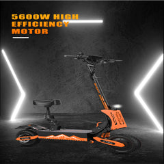 2800W Dual Motor Electric Scooter 60V 27Ah – 11 Inch Foldable