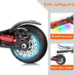 200W 36V Foldable Electric Scooter – Lightweight E-Scooter for Kids