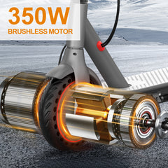 350W Foldable Electric Scooter – High Speed E-Scooter with App