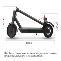 350W Foldable Electric Scooter – 36V 10.4Ah 8.5 Inch Long Range