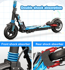 200W 36V Foldable Electric Scooter – Lightweight E-Scooter for Kids