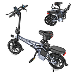 Electric Bike 500W 48V 15.6Ah 14 inch Ebike for City Commuter Folding Electric Bicycle For Adult