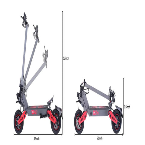 11 Inch Foldable Off-Road Electric Scooter – High Speed Climbing